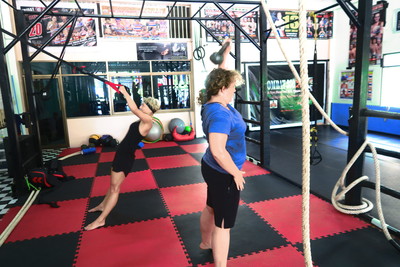 Fitness and Conditioning class at Combat 360X Muay Thai, MMA and Fitness camp
